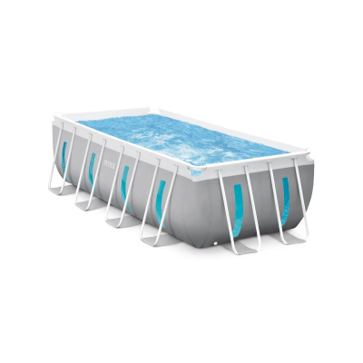 Каркасный бассейн INTEX CLEARVIEW 26770 400х200х122см, 8418л, фил.-насос 2006л\ч
