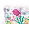 Круглый надувной бассейн INTEX «Аквариум» 58480